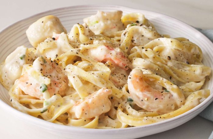 Scallop & Shrimp Alfredo