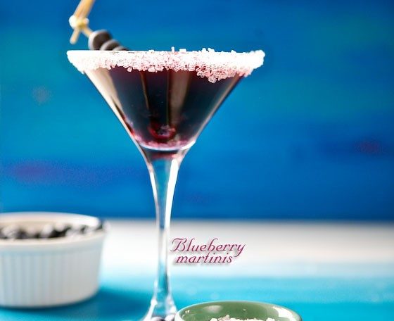 Blueberry Martini