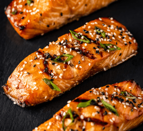 Teriyaki Grilled Salmon