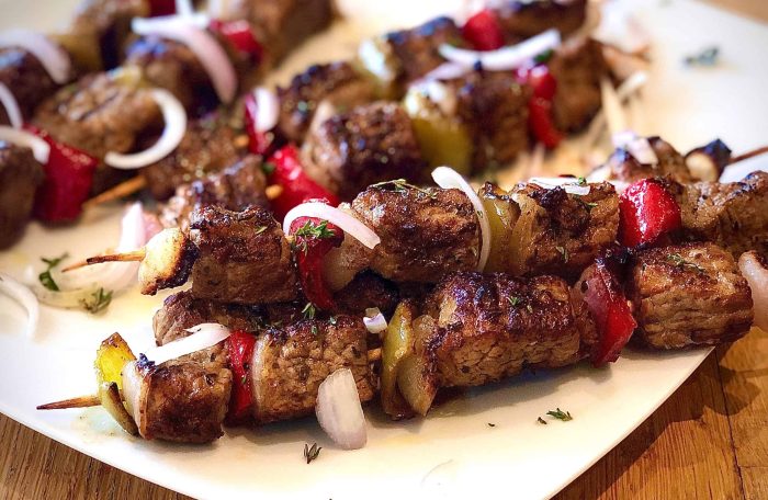 Chicken or Lamb Souvlaki