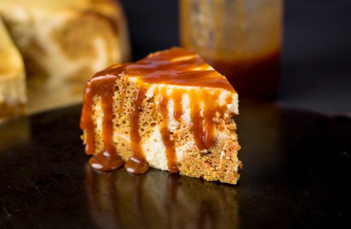 Carrot Caramel Cheesecake