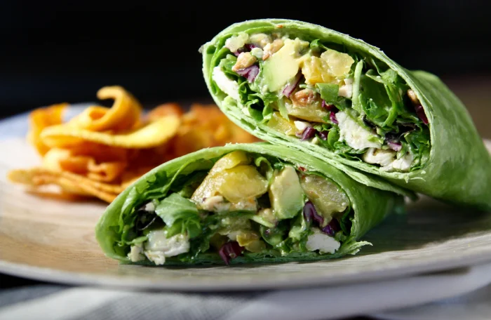 Avocado Chicken Wrap